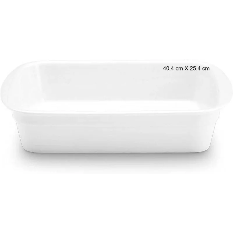 Plat à four rectangulaire Taille:40.4 cm X 25.4 cm
