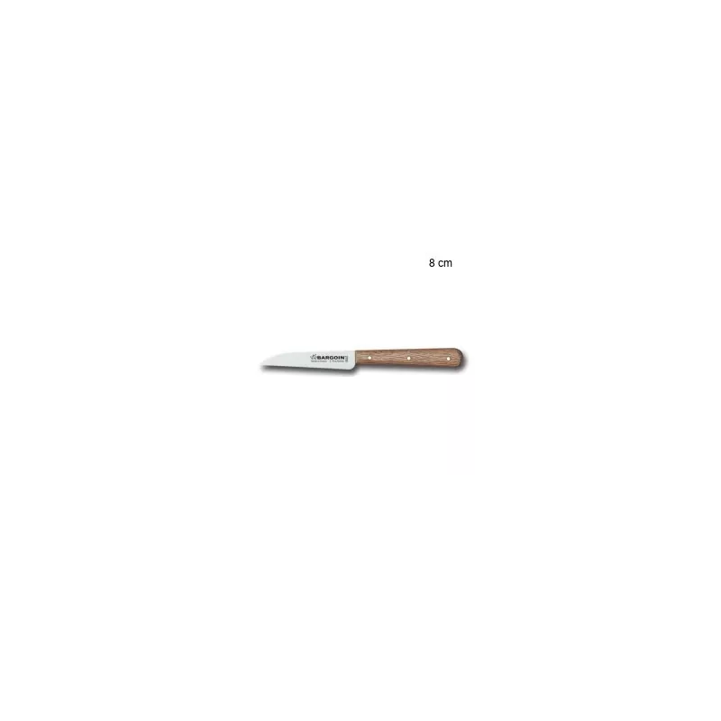 Couteau d'office manche en bois  Longueur de lame:8 cm