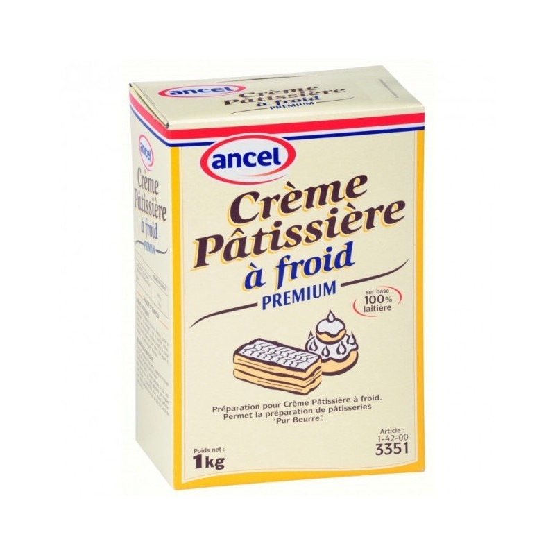 Crème Pâtissière à Froid Premium 