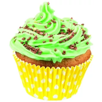 Caissettes Optima à Pois - Paquet de 120  