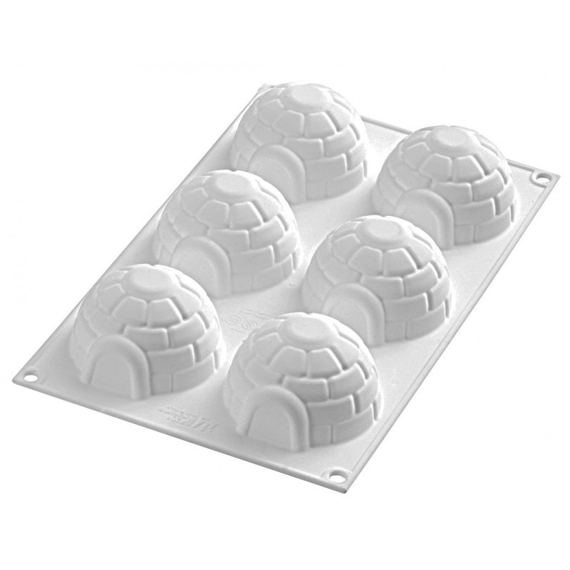Moule Silicone 6 Igloos  