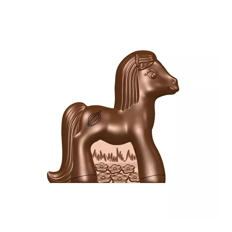 Moule Chocolat Licorne - 2 empreintes  