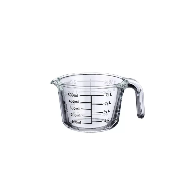 Godet de mesure, verre borosilicate, 0,5 l 