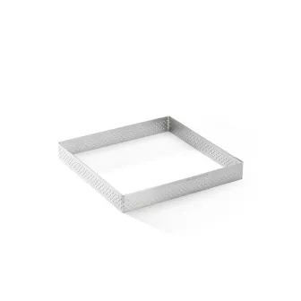 Cercle à tarte perforé Carré 
