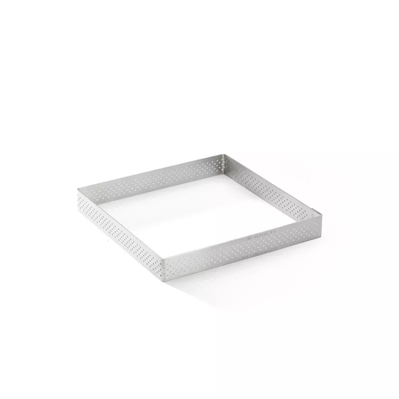 Cercle à tarte perforé Carré 