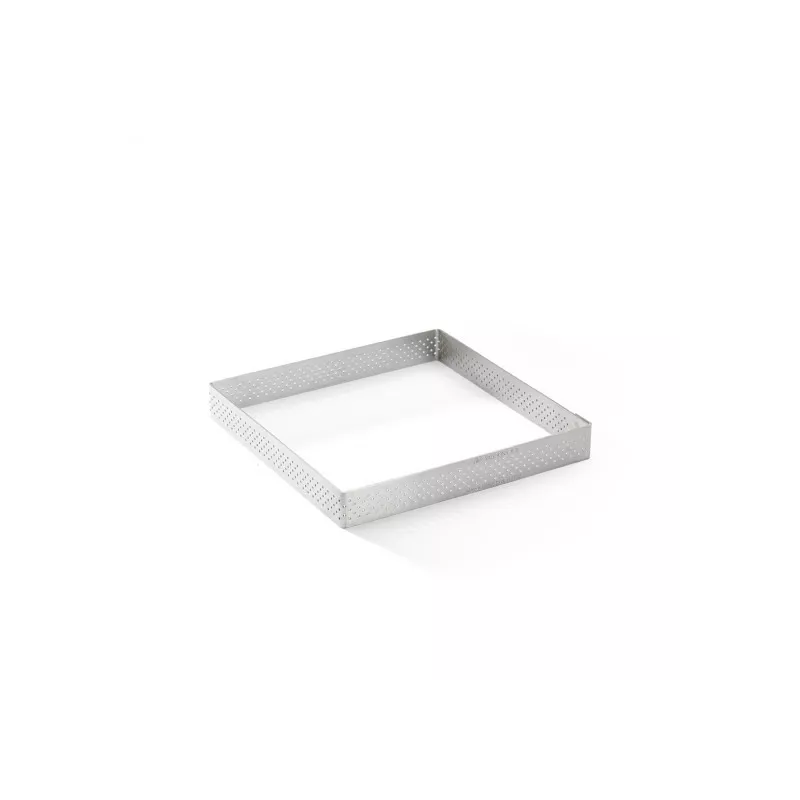 Cercle à tarte perforé Carré 