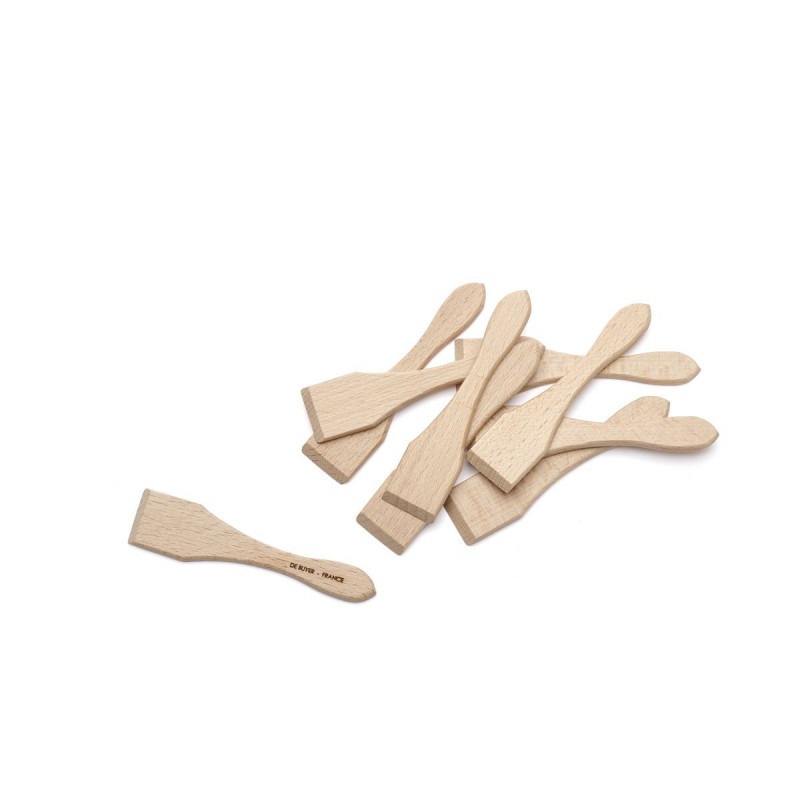 Spatules raclette - Lot de 10 mini spatules 