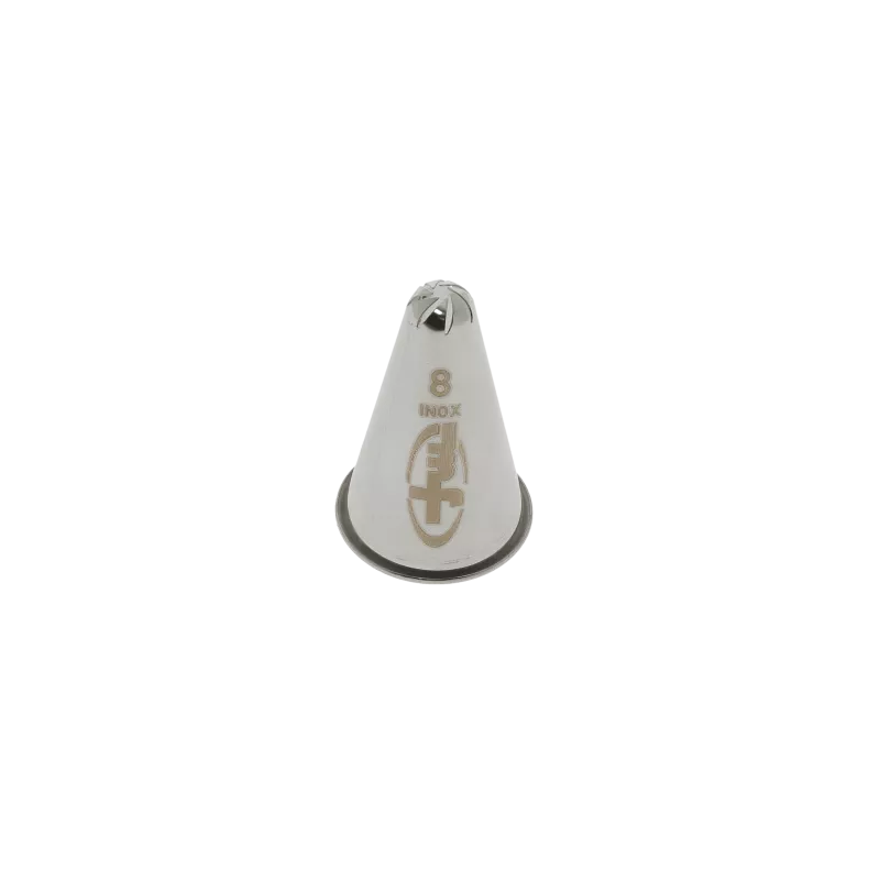 Douille fleur inox n°0