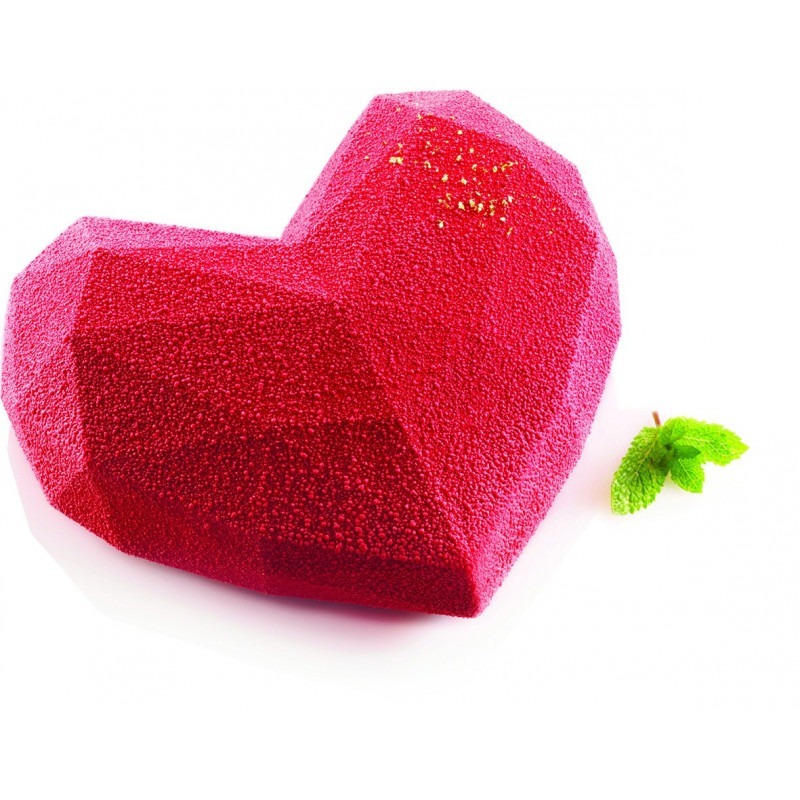 Moule Coeur Origami  