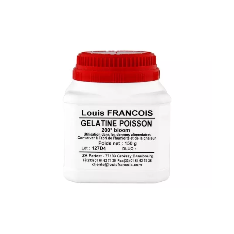 Gélatine de Poisson 200 Bloom 150 Gr 