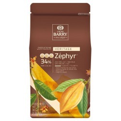 Chocolat Blanc Zéphyr Pistoles 34% 