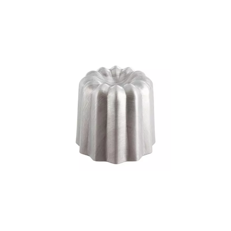 Moule Canelé Bordelais en Aluminium - Ø 55 mm - Antiadhérent 