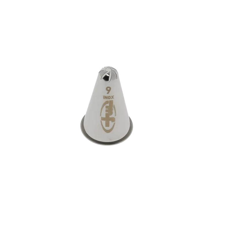 Douille fleur inox n°00 décor gâteau et cupcake