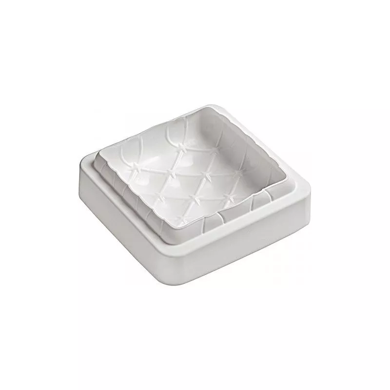 Moule Silicone Carré Matelassé 160 mm  