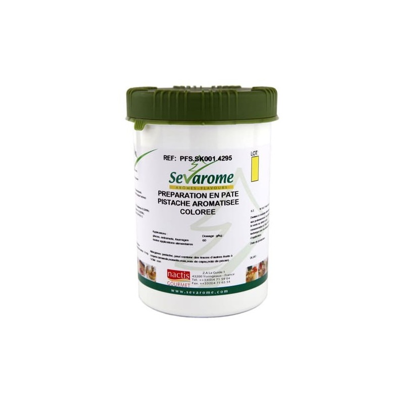 PATE AROMES PISTACHE TRABLIT 1KG 