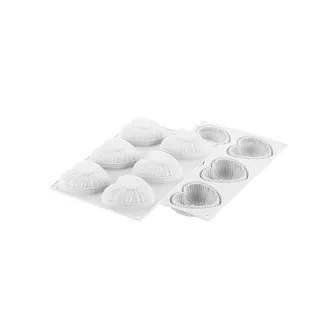 Moule Silicone 6 Coeurs Lovely  