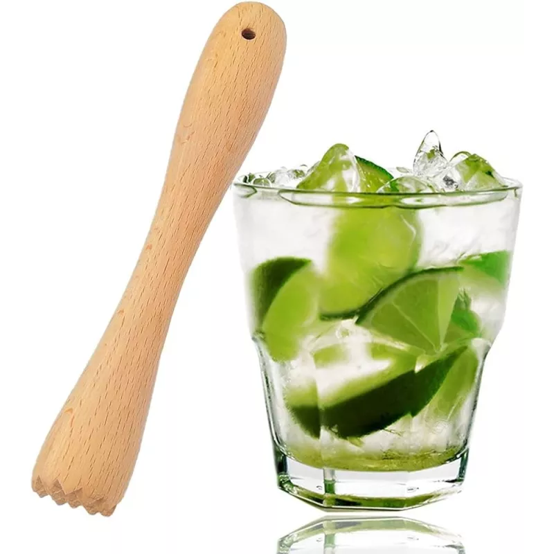 Pilon à Cocktail Caipirinha/Mojito en Hêtre 