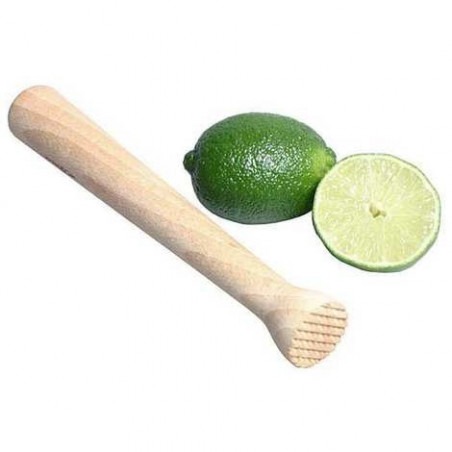 Pilon à Cocktail Caipirinha/Mojito en Hêtre 