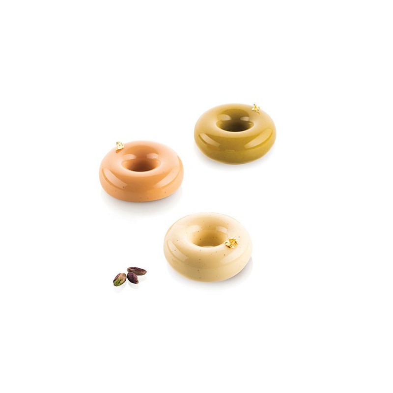 Moule 6 Donuts en Silicone  