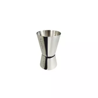 Mesure à Cocktail Double en Inox 2 & 4 cl  