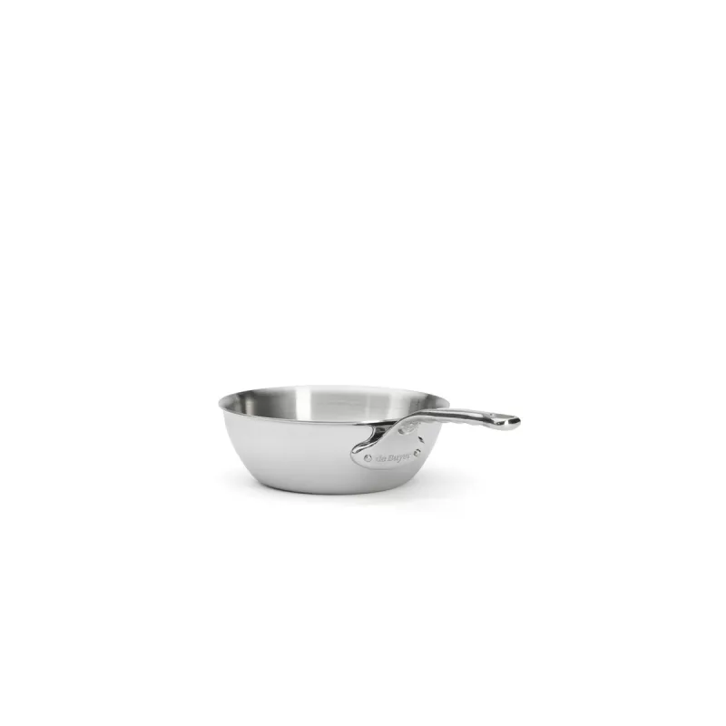 Sauteuse bombée en inox à queue Affinity - Performance et Précision pour Cuisiniers Exigeants