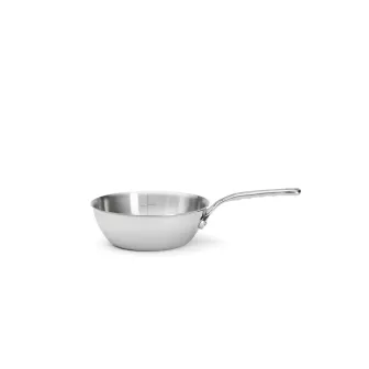 Sauteuse bombée en inox à queue Affinity - Performance et Précision pour Cuisiniers Exigeants