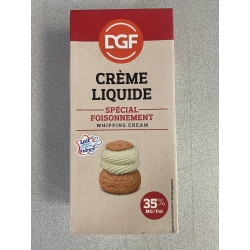 Creme liquide UHT DGF 35% 1L | CuisinezPâtissez