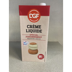 Creme liquide UHT DGF 35% 1L | CuisinezPâtissez