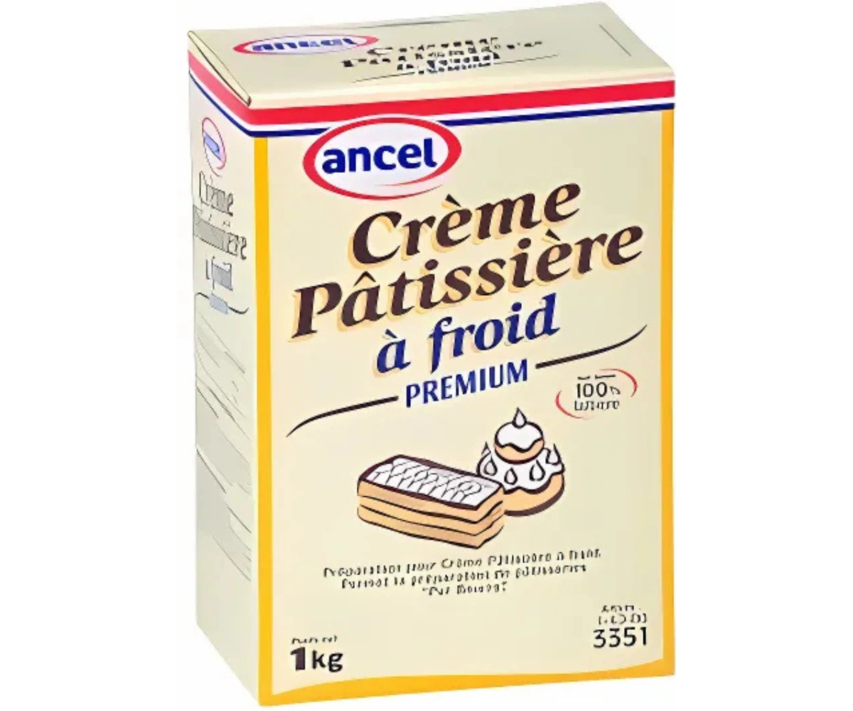 Crème pâtissière à froid Ancel pour galette des rois
