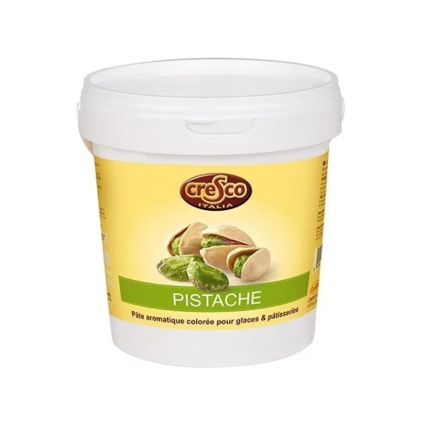Pâte aromatique à la pistache Cresco 3 kg pour glaces et pâtisseries