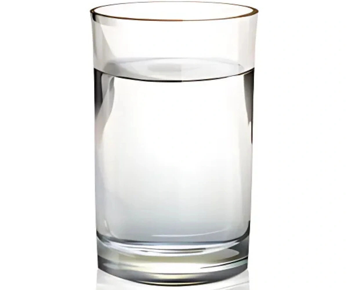 Eau filtrée pour une pâte bien hydratée