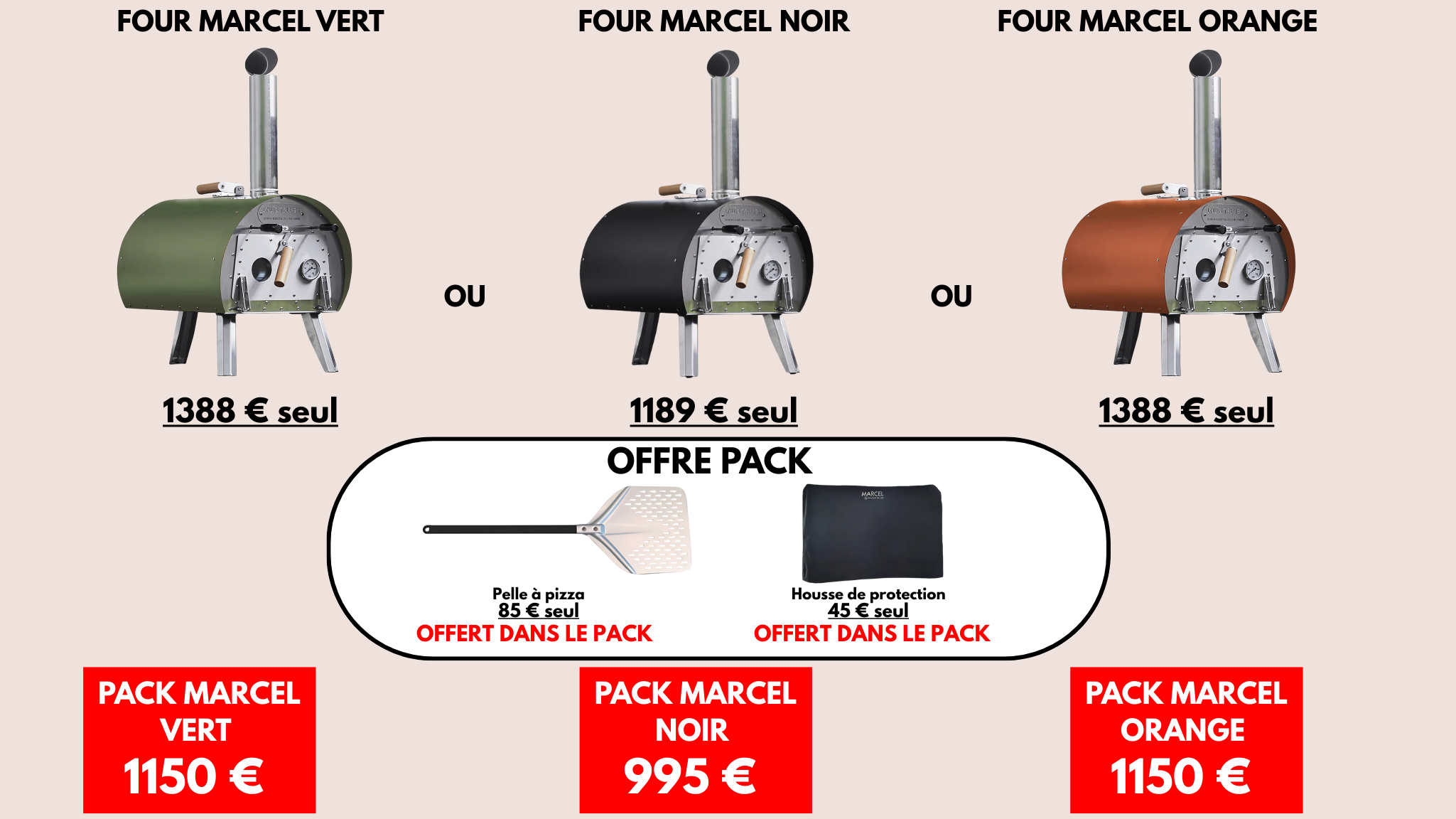 Offre promotionnel four marcel