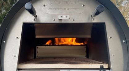 Cuisson au feu du bois