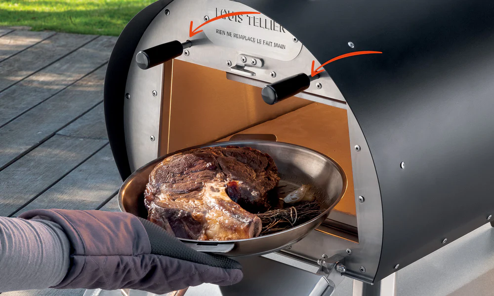 Clapet ouvert - cuisson haute température